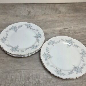 Mikasa Barbizon 9289 Bread / Salad / Dessert Plates Set of 2 Blue Floral – Japan